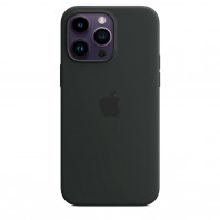 Чехол LUX Silicone Case на iPhone 14 Pro Midnight with MagSafe